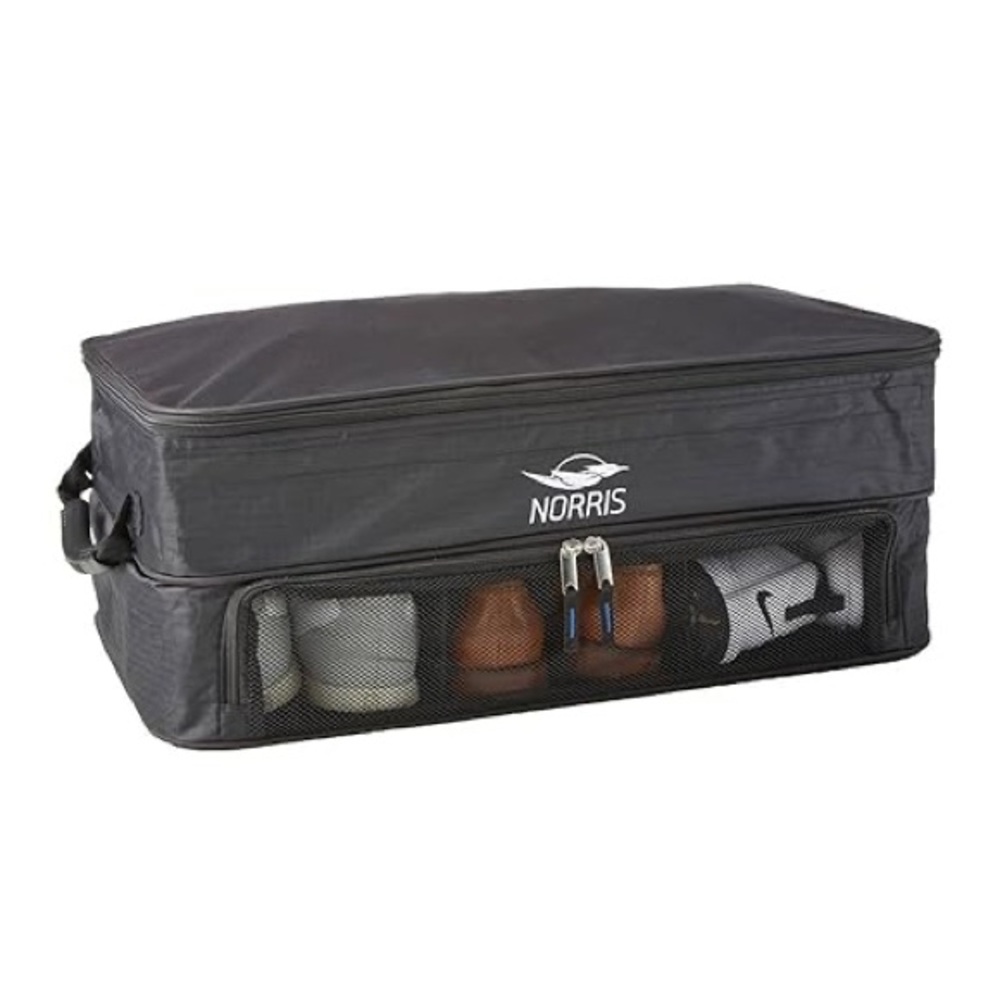 Norris Golf Supplies Trunk Organizer – Black – EUC